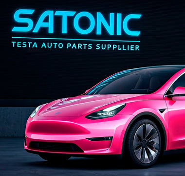 Enhance Your Tesla Experience with the SATONIC 8.66-Inch Rear Entertainment Screen