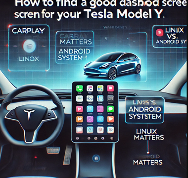 How to Find the Best CarPlay Dashboard Screen for Your Tesla Model 3 &Y