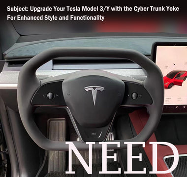 Upgrade Your Tesla Model 3/Y with the Cyber Trunk Yoke for Enhanced Style and Functionality