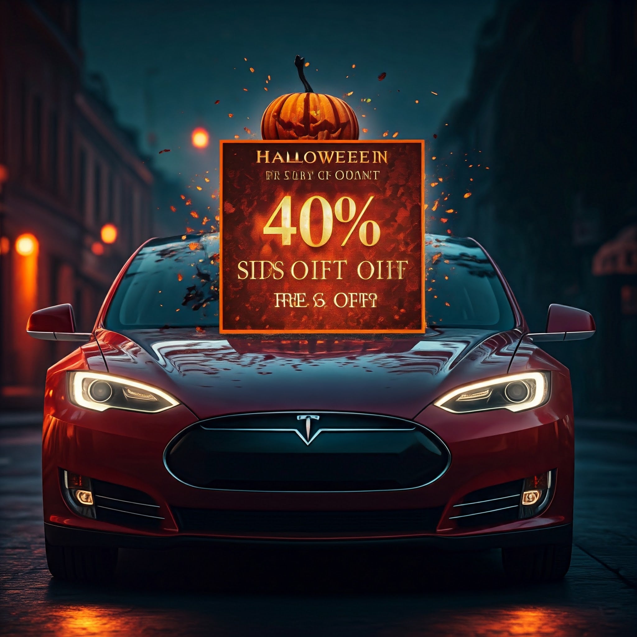 Halloween Spooktacular: Upgrade Your Tesla with Unbeatable Discounts! 🎃👻