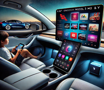 Elevate Your Tesla Experience with the SATONIC 8.66" Rear Entertainment Screen