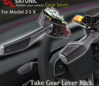 Bringing Back the Gear Lever: SATONIC's Solution for Model 3 Highland & Model S/X - SATONIC