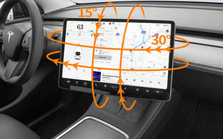 Does your Tesla Screen can be removed up/down and left/right? - SATONIC