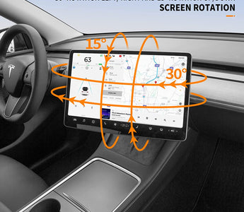 Does your Tesla Screen can be removed up/down and left/right? - SATONIC