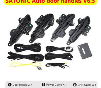 How to Install SATONIC V6.5 door handles - SATONIC