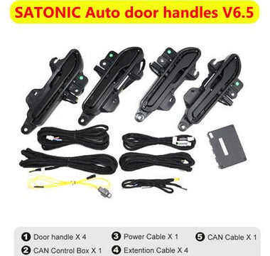 How to Install SATONIC V6.5 door handles - SATONIC