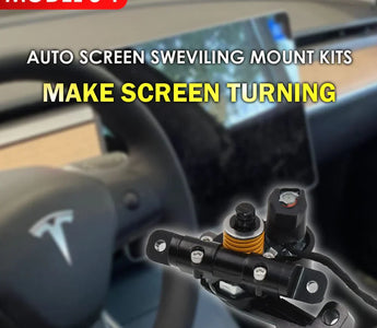 Elevate Your Tesla Experience with the SR1000MAX Automatic Screen Swiveling Mount Kit