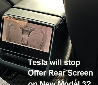 Tesla Halts Rear Climate Control Screen Offering on New Model 3: What Could This Mean? - SATONIC