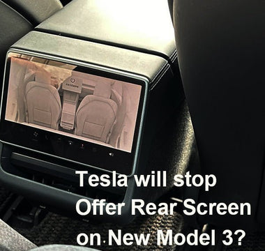 Tesla Halts Rear Climate Control Screen Offering on New Model 3: What Could This Mean? - SATONIC