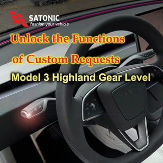 Is the SATONIC Gear Shifter Worth It for the Tesla Model 3 Highland?