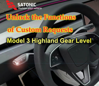 Is the SATONIC Gear Shifter Worth It for the Tesla Model 3 Highland?