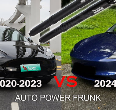 What is different 2020-2023 Model Y & 2024 Y (Auto Power Frunk) - SATONIC