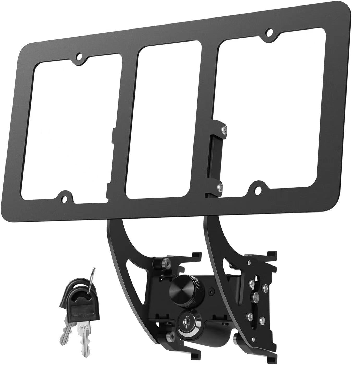 Lockable License Plate Holder - SATONIC