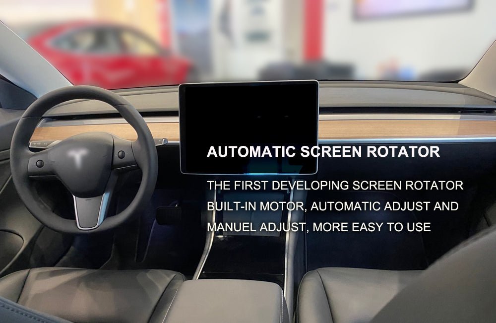 Model 3 & Y Auto Electric Screen Swiveling Mount kit ( Automatic ) - SATONIC