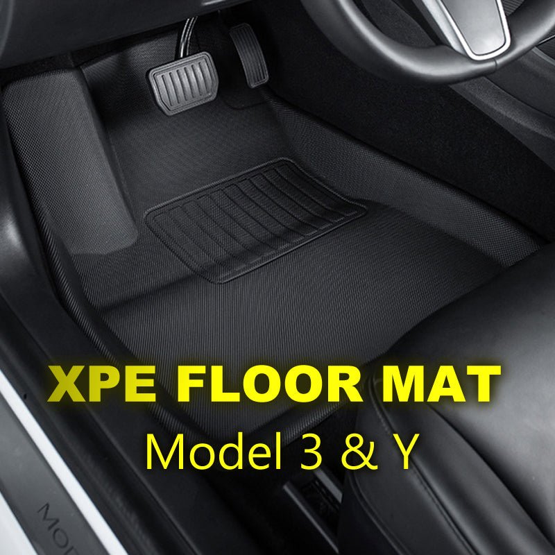 Model 3 Y Floor Mats 3D Floor Mat XPE Odorless - SATONIC