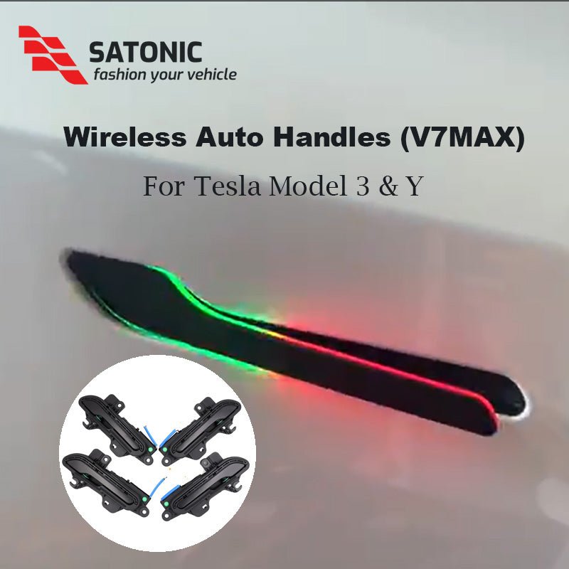 Model 3 & Y Wireless Auto Handles (V7max) - SATONIC