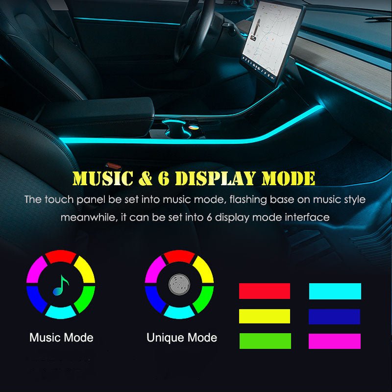 Model Y /3 Neon Lights Ambient LED Light (Music Mode) - SATONIC