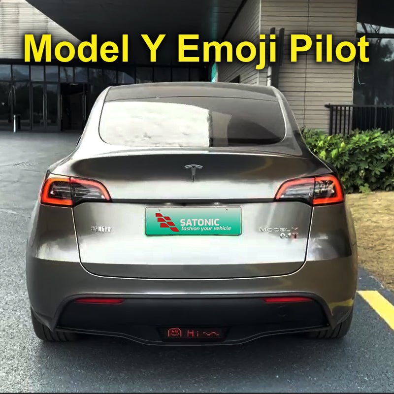 Model Y App Emoji & Pilot LED (NEW) - SATONIC